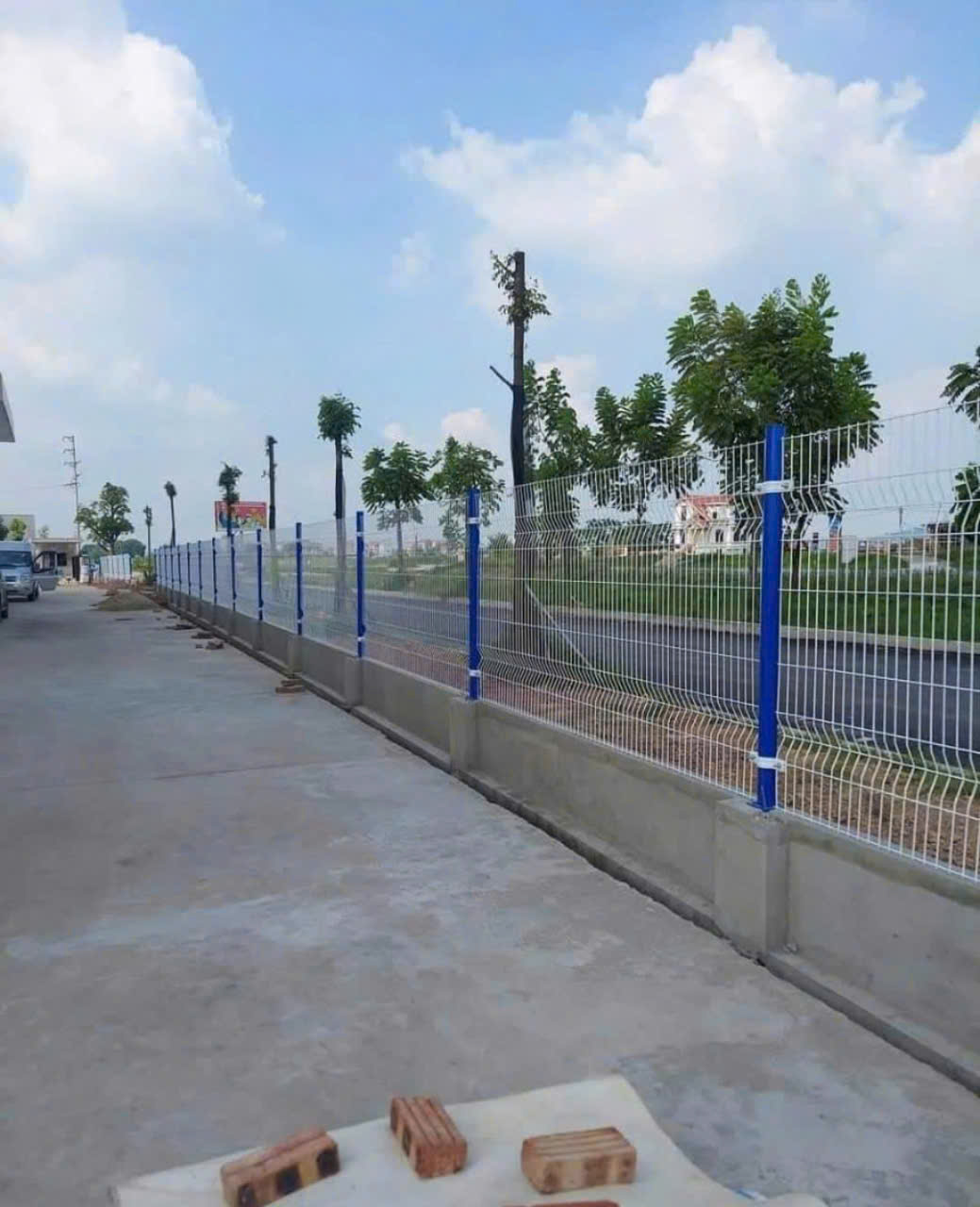 Hàng rào lưới thép cao 1,2m